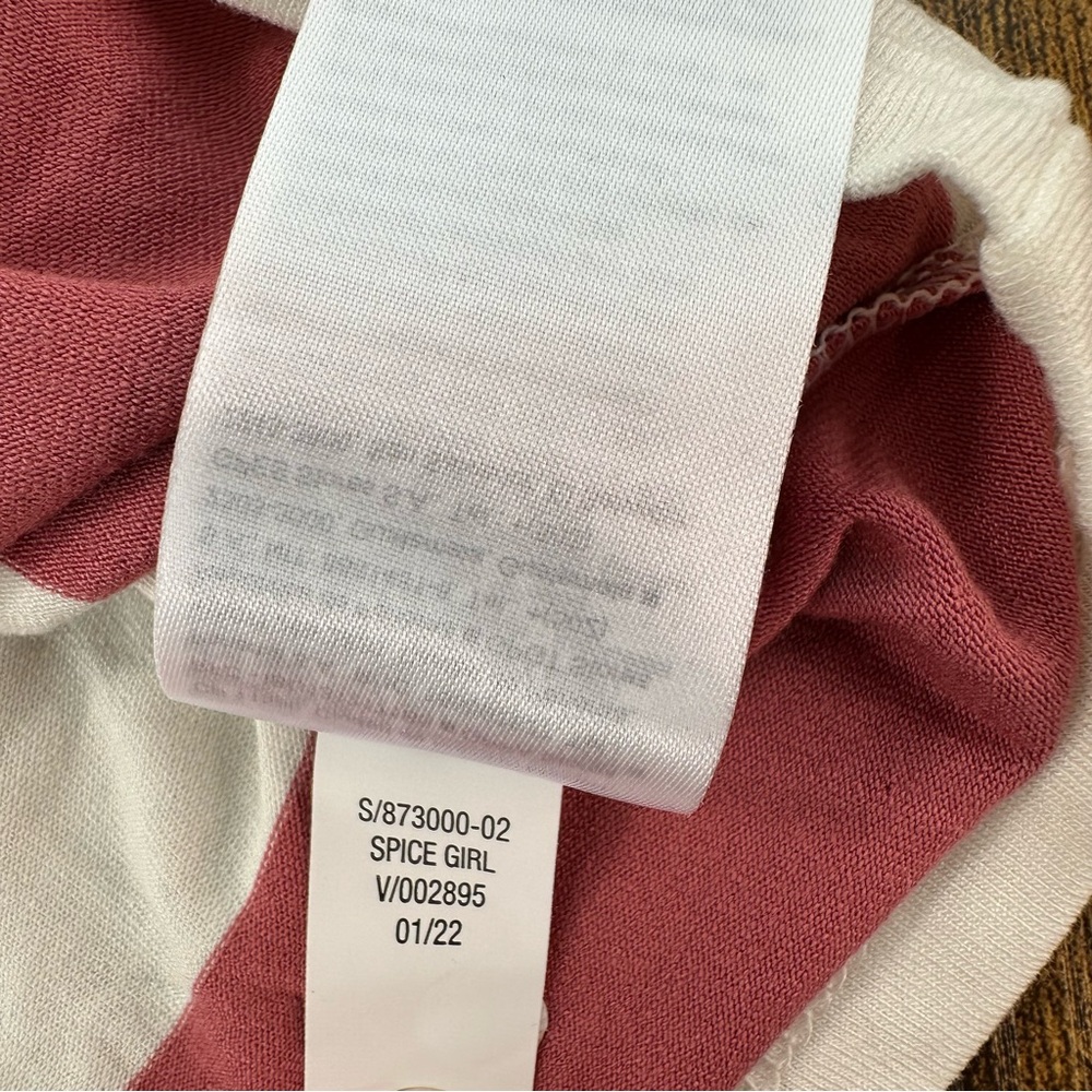 Old Navy Women's Luxe Oversized Crop T-Shirt, Striped Spice Girl, Small NWT - Picture 11 of 11